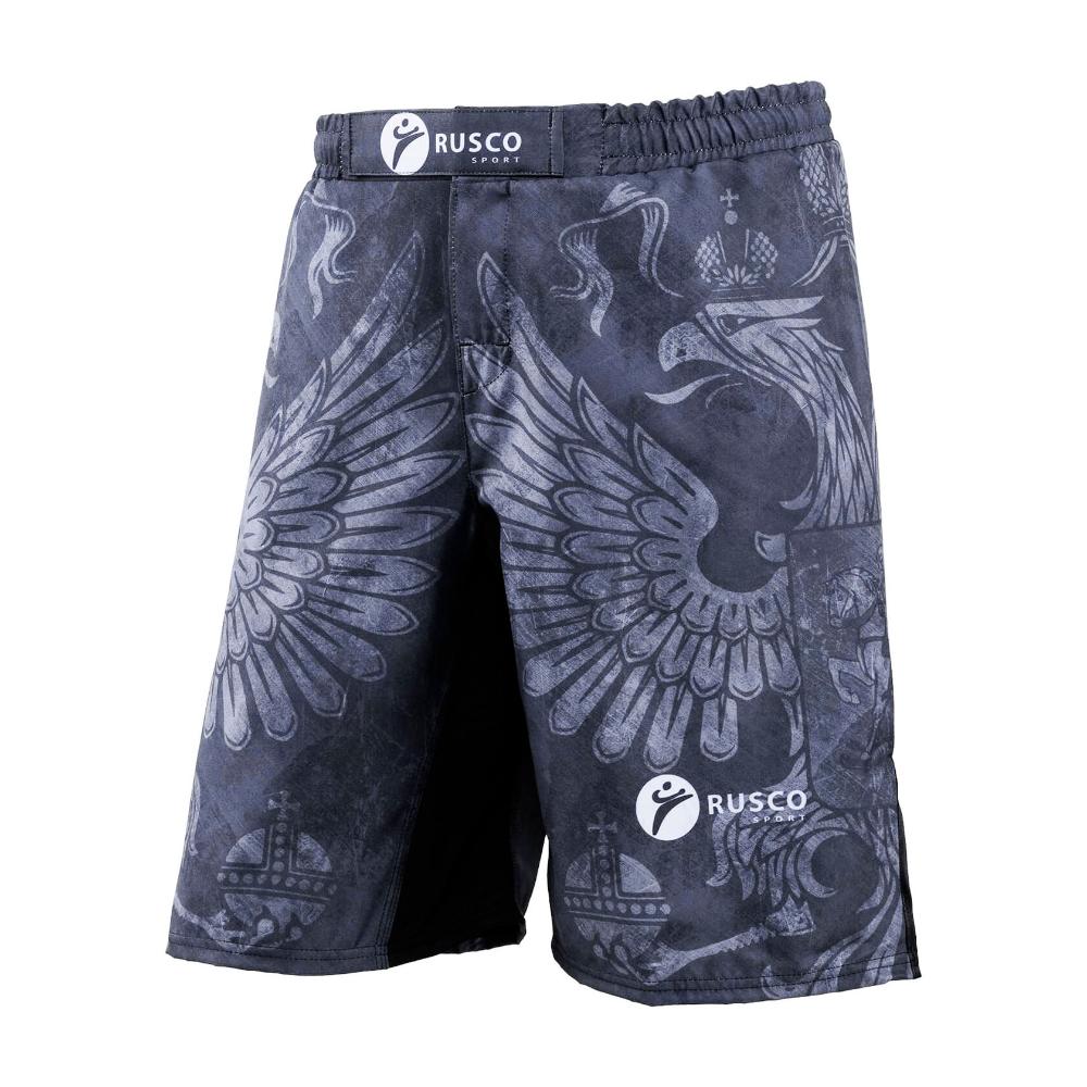 Шорты для ММА детские Rusco Black Herb