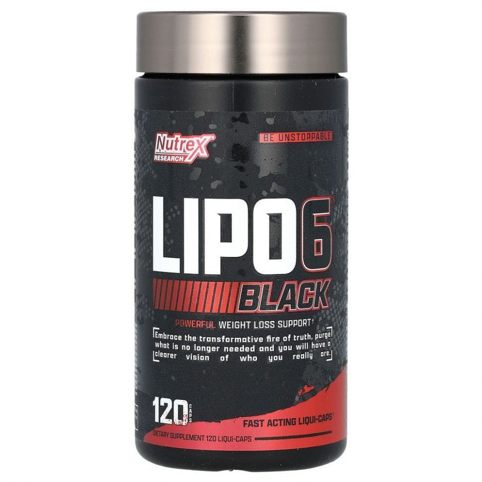 Nutrex Lipo-6 Black (120 капс.)