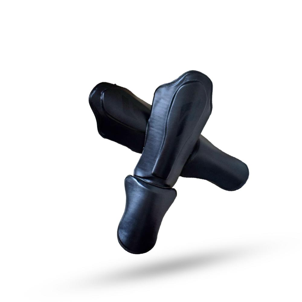 Защита голень-стопа Infinite Force Black Devil Shin Guard, черный