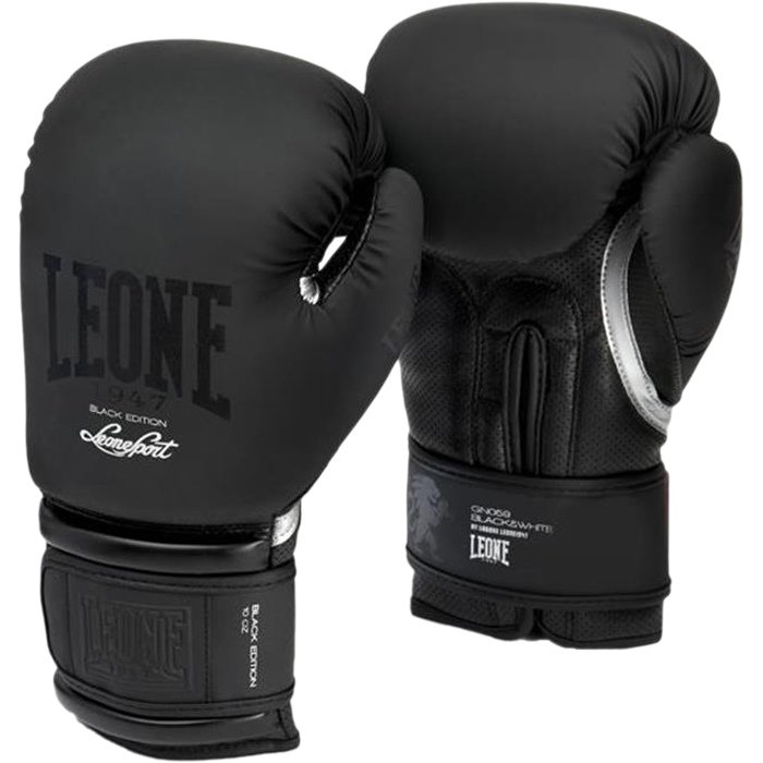 Перчатки Leone Black Edition 14 oz