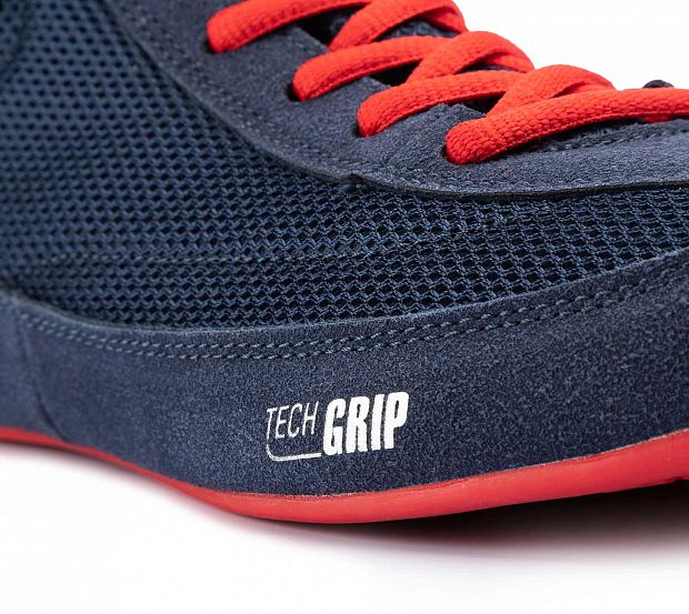 Борцовки Clinch Grip сине-красные 40