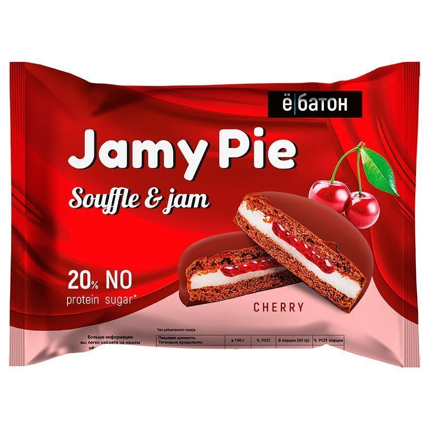ё|Батон Печенье Jamy Pie Soufle (60 г.)