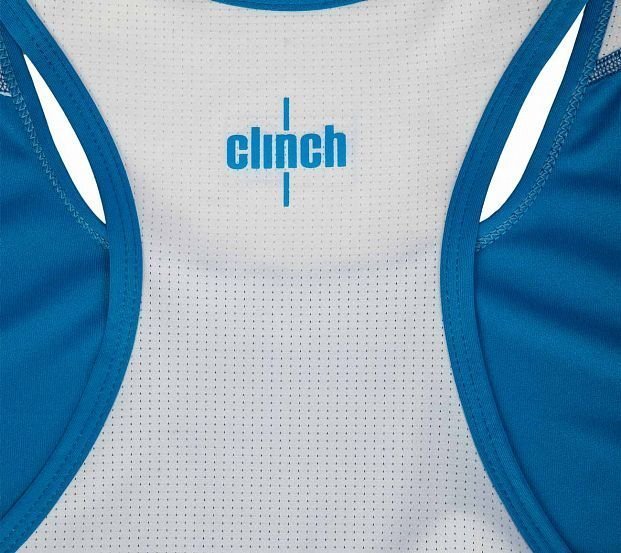  Форма боксерская синяя Clinch Competition ФБР (майка боксерская, трусы боксерские)