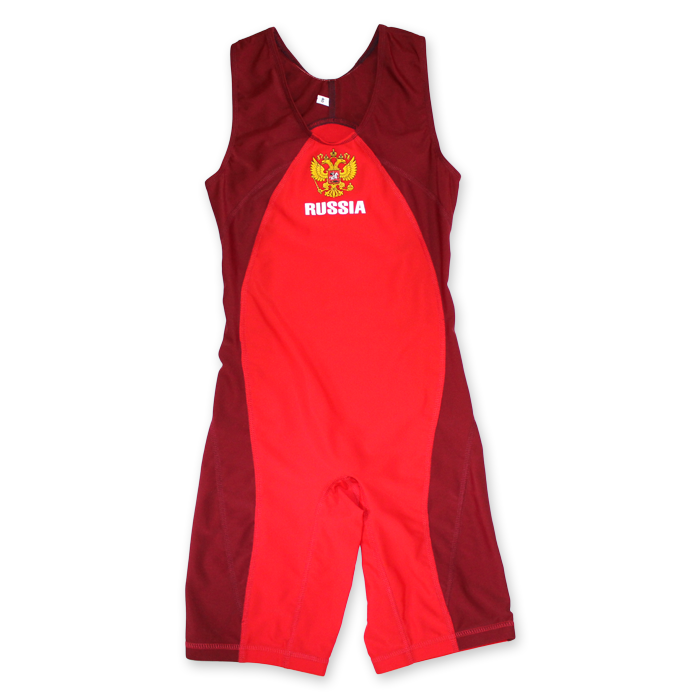 Трико борцовское "Хай-тек-3", красное