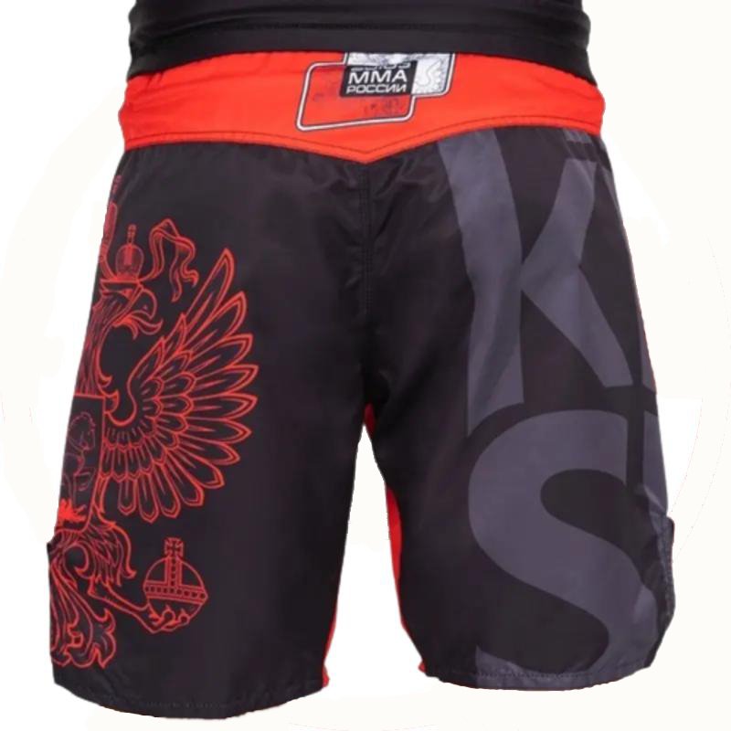 Шорты союз ММА красные