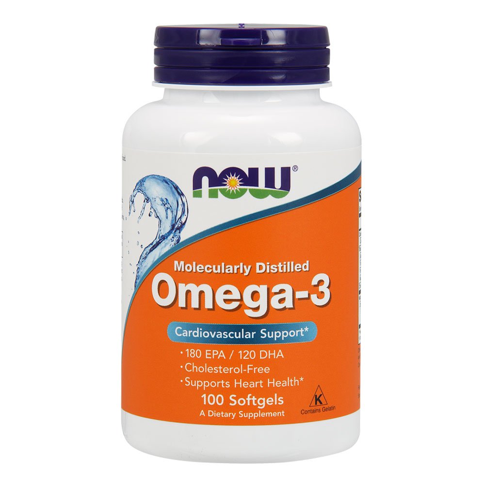 NOW Omega-3 (100 капс.)