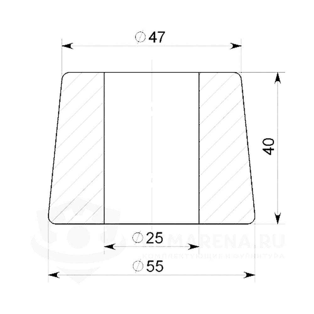 Отбойник грузоблока
