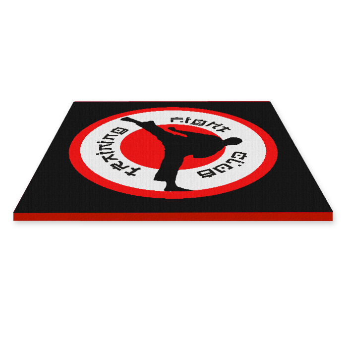 Борцовский ковер трехцветный 10х10м,160 кг/м3