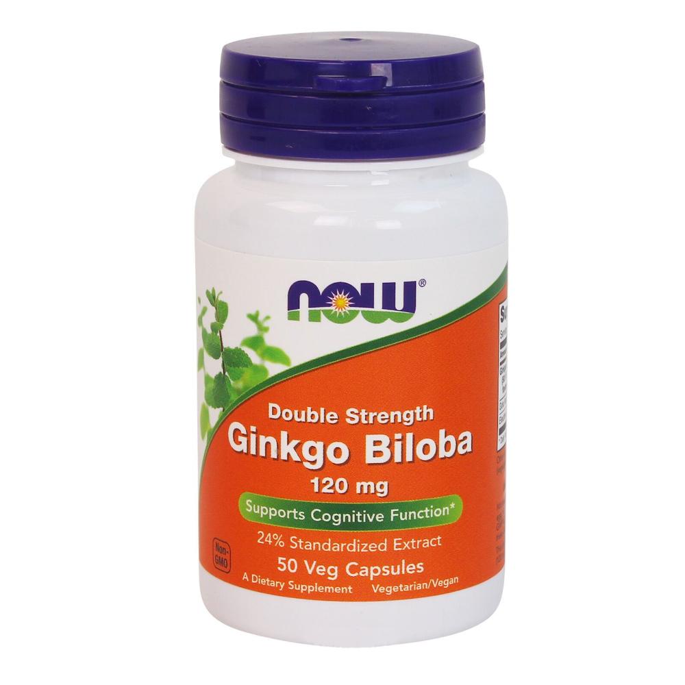 NOW Ginkgo Biloba (60 капс.) (Без вкуса)