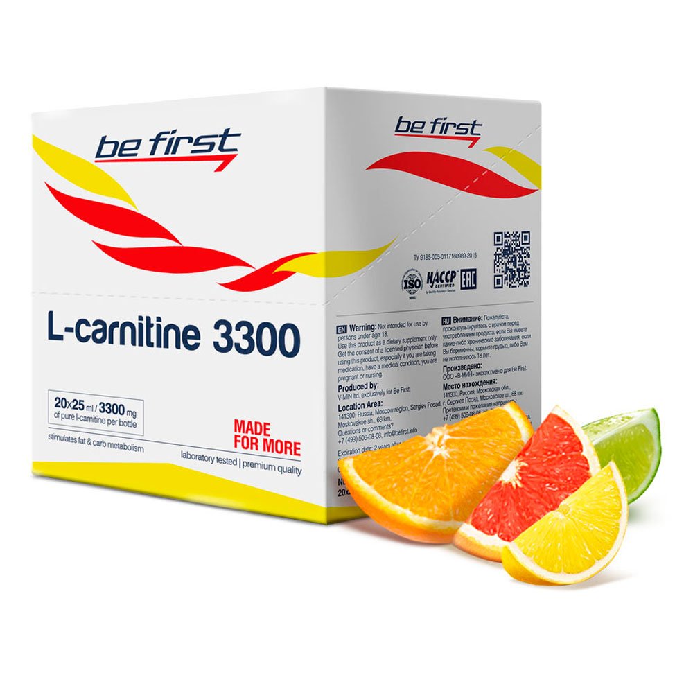Be First L-carnitine 3300 mg ( 25 мл.)