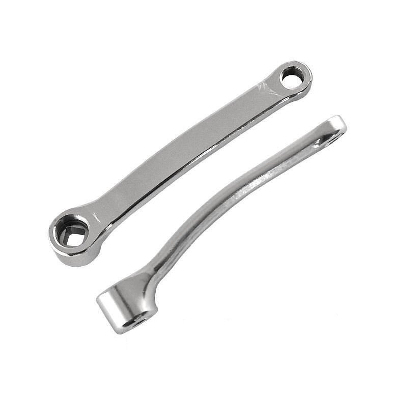 Комплект шатунов педалей (левый и правый) под квадрат 15мм. на велотренажер 