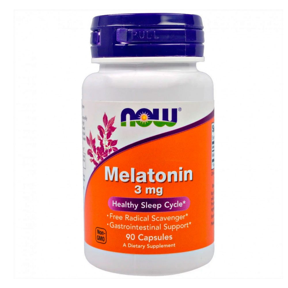 NOW Melatonin 3 мг. (90 капс.)