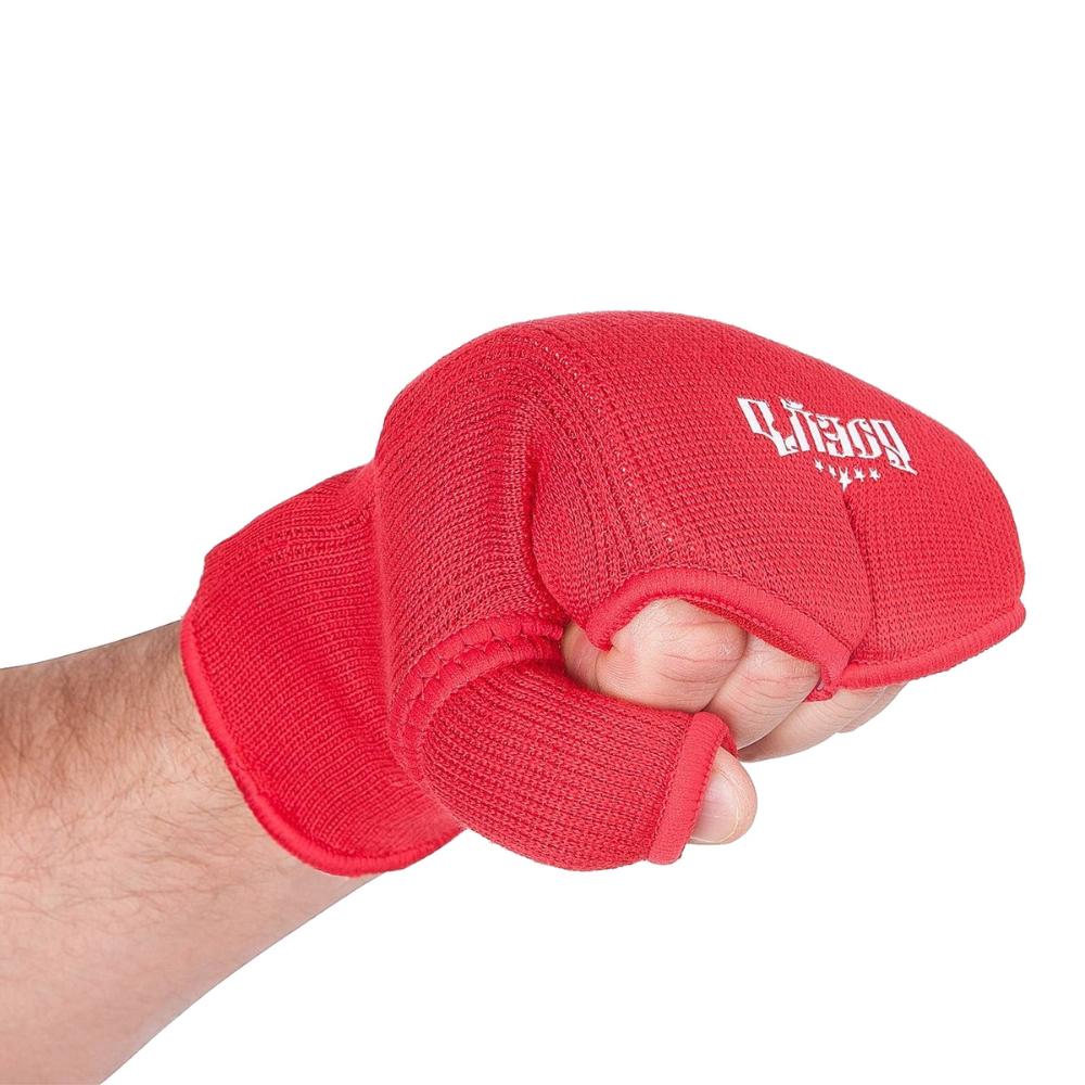 Накладки спарринговые для каратэ Альфа Каприз красные (JR)