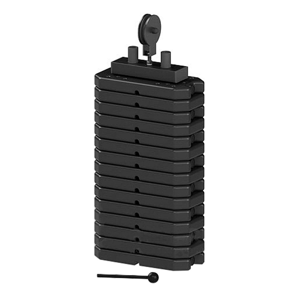 Грузоблок 80 кг с роликом композитный