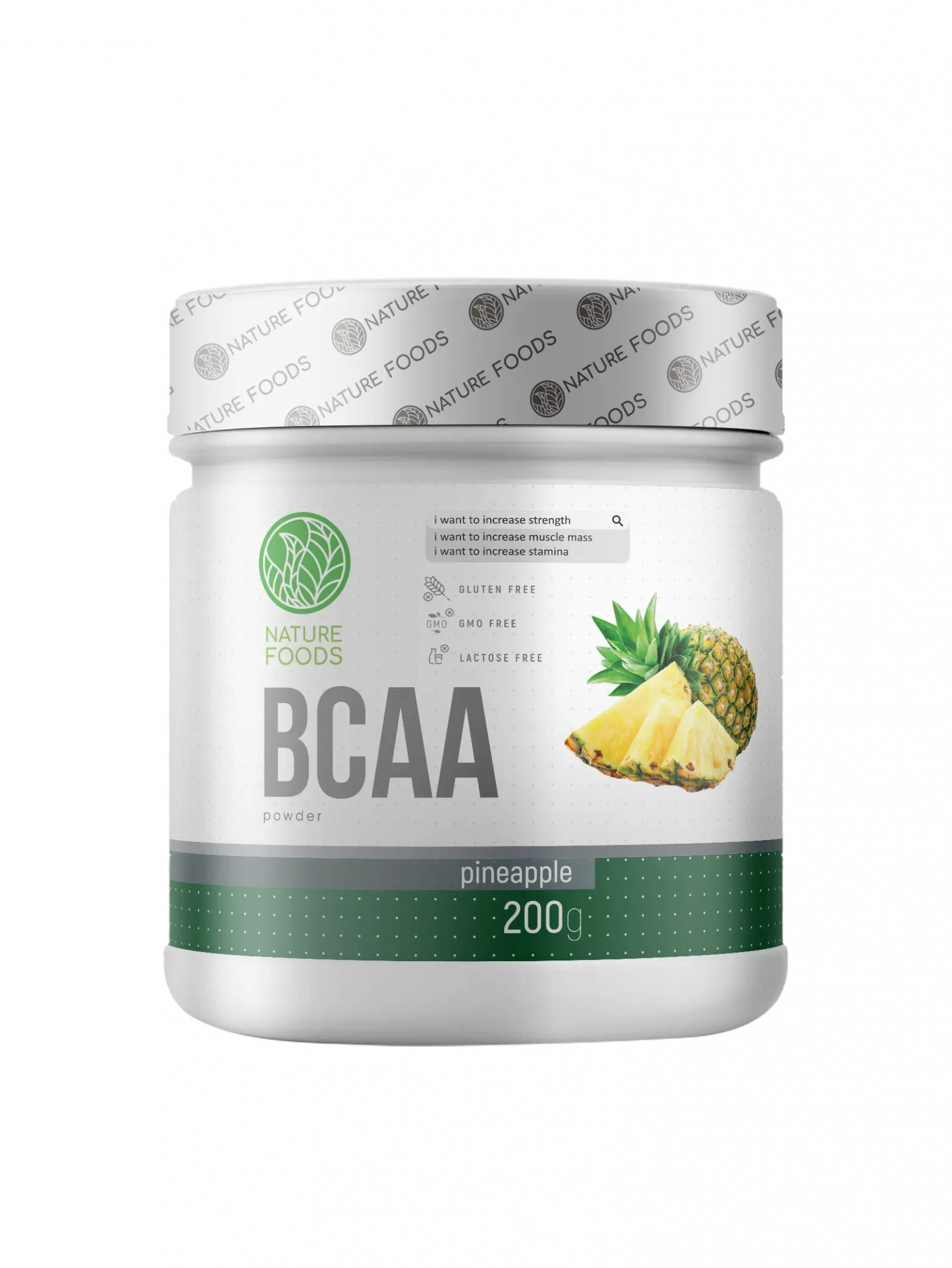 Nature Foods BCAA (200 gr.) (Ананас)