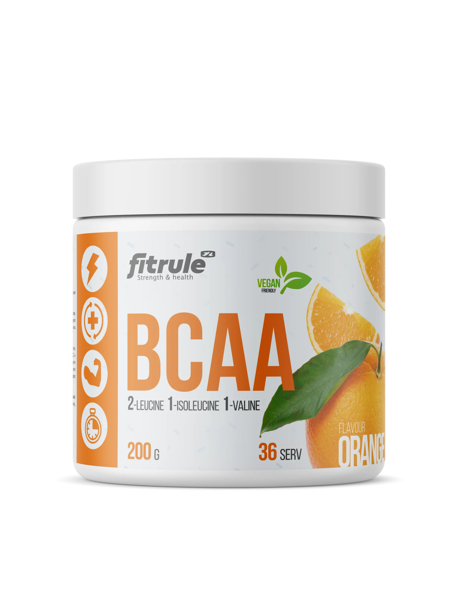 FitRule BCAA (200 гр.) (Апельсин)